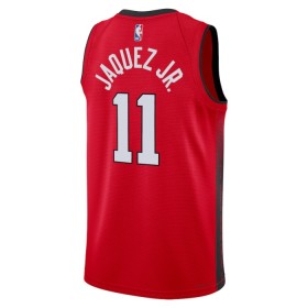 Maillot Basket Homme Miami Heat Jaime Jaquez JR 2024-25 Nike City Edition Rouge Swingman